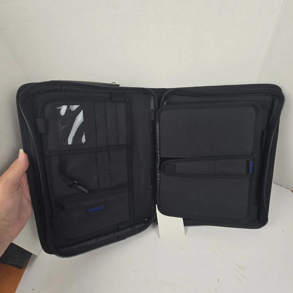 Kobalt Contractor Portfolio Unisex Black Tablet Storage Organizer 0549809 NWT